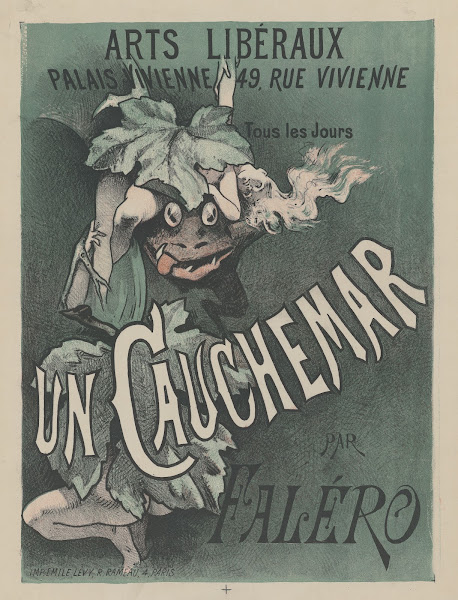 Arts Libéraux Palais Vivienne tous les jours Un cauchemar par Faléro 1885