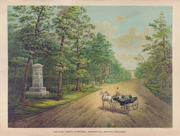 The Place were Stonewall Jackson fell mortally wounded 1890