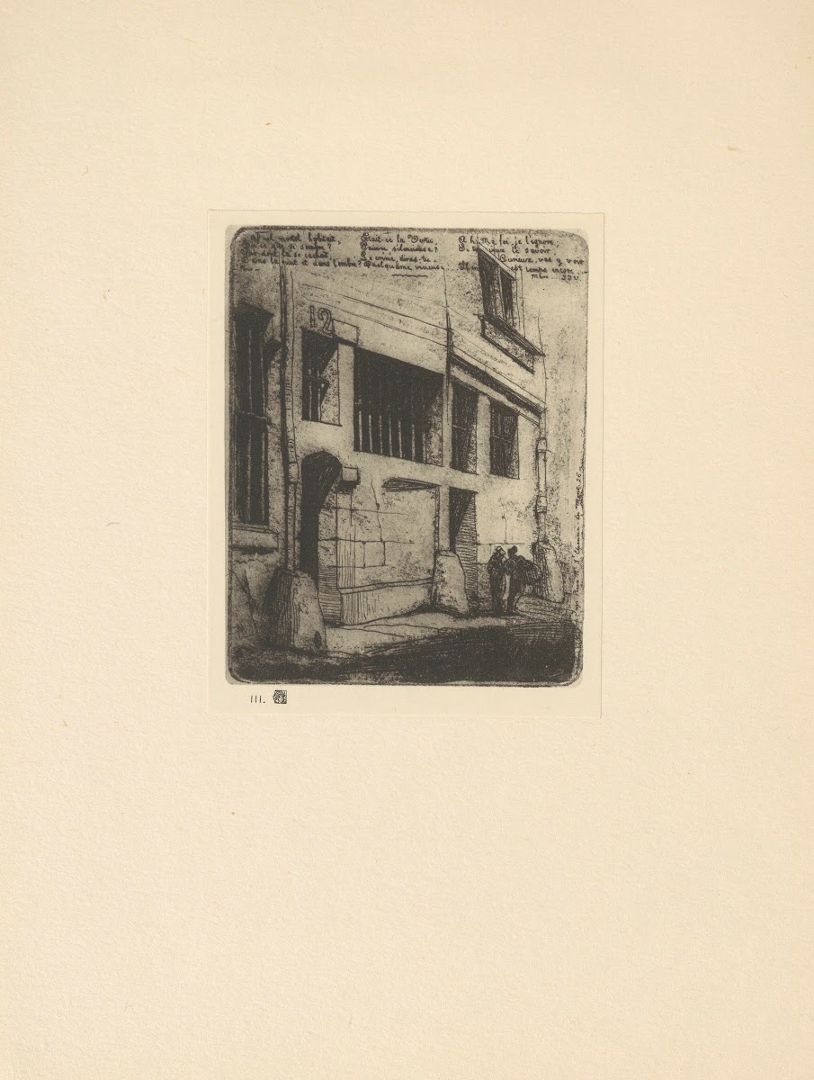 La Rue des Mauvais Garcons 19th century