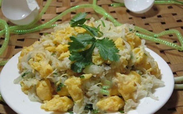 Củ Cải Xào Trứng