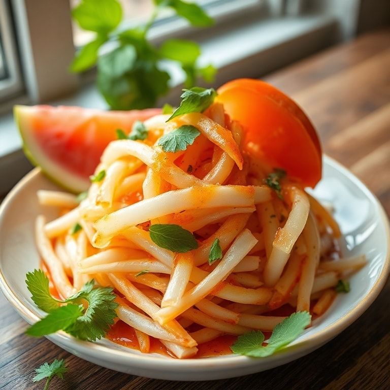 Brighten Your Table with Authentic Thai Pomelo Salad Delight – Easy, Fresh, Flavorful finished