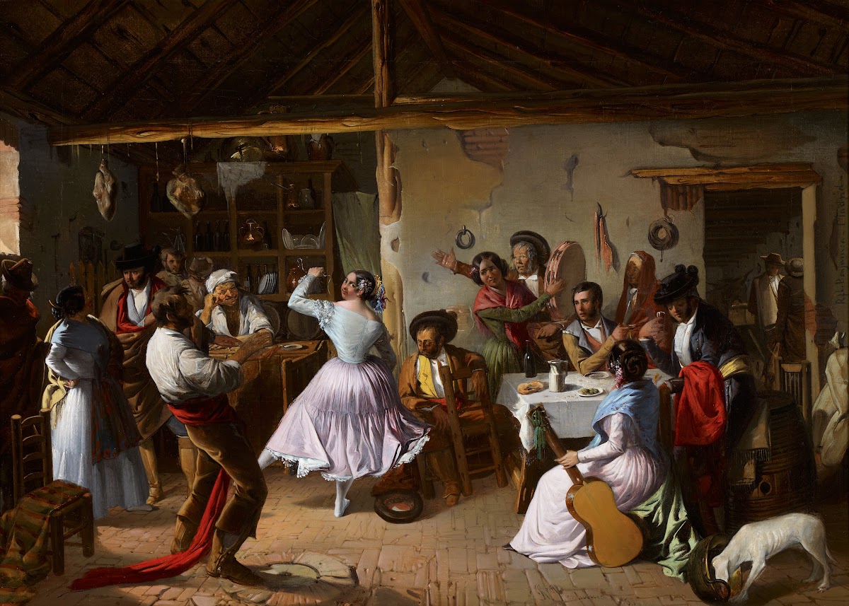 Dance at a Country Inn 1850