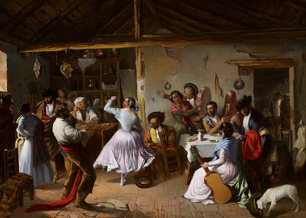 Dance at a Country Inn 1850