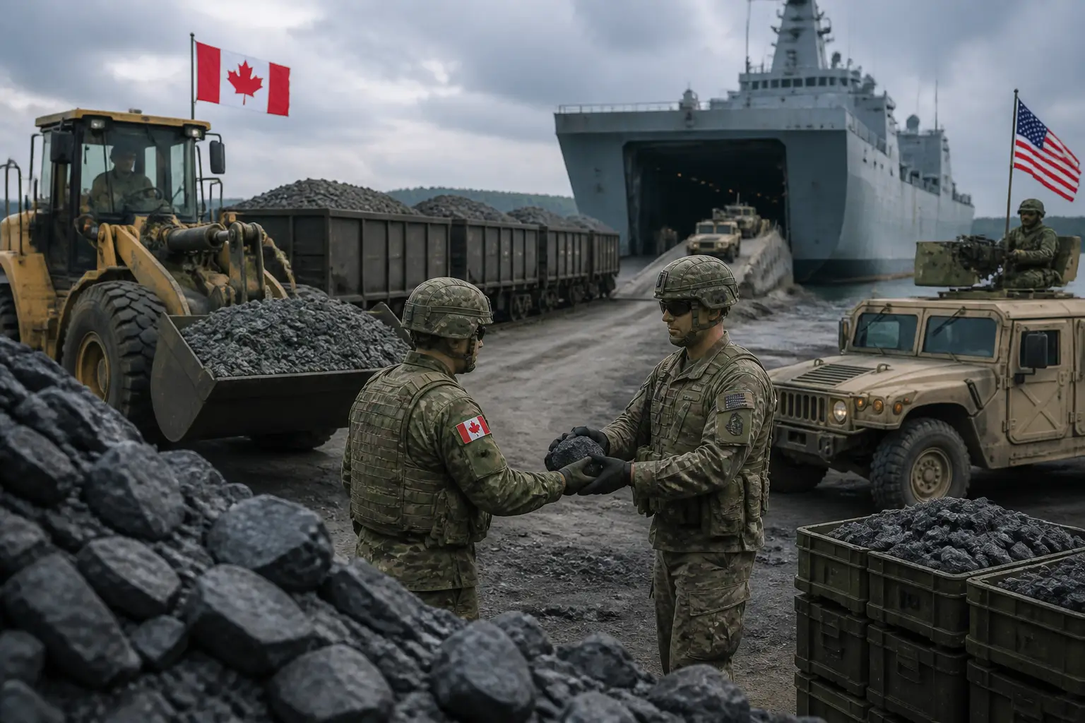 Editorial image for U.S. military relies heavily on Canadian minerals despite Trump's rhetoric