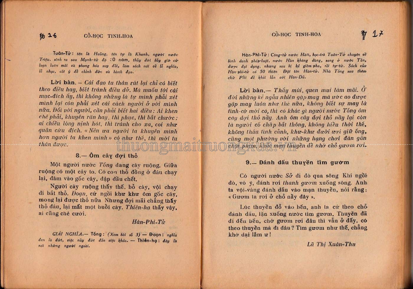 Cổ học tinh hoa (quyển 1 - 1962) - Trang 9