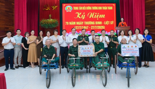Ứng dụng công nghệ ghi hình VR: Petrovietnam tri ân thương binh tại Bắc Ninh