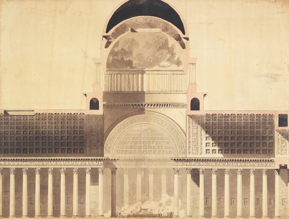 Architectural Project for the Church of the Madeleine 17771785