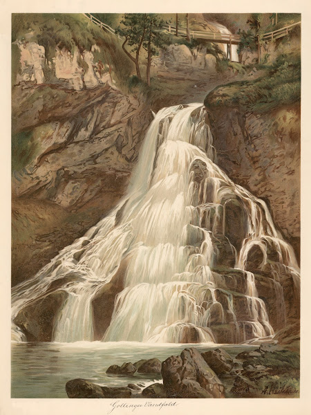 Gollinger Wasserfall 1890