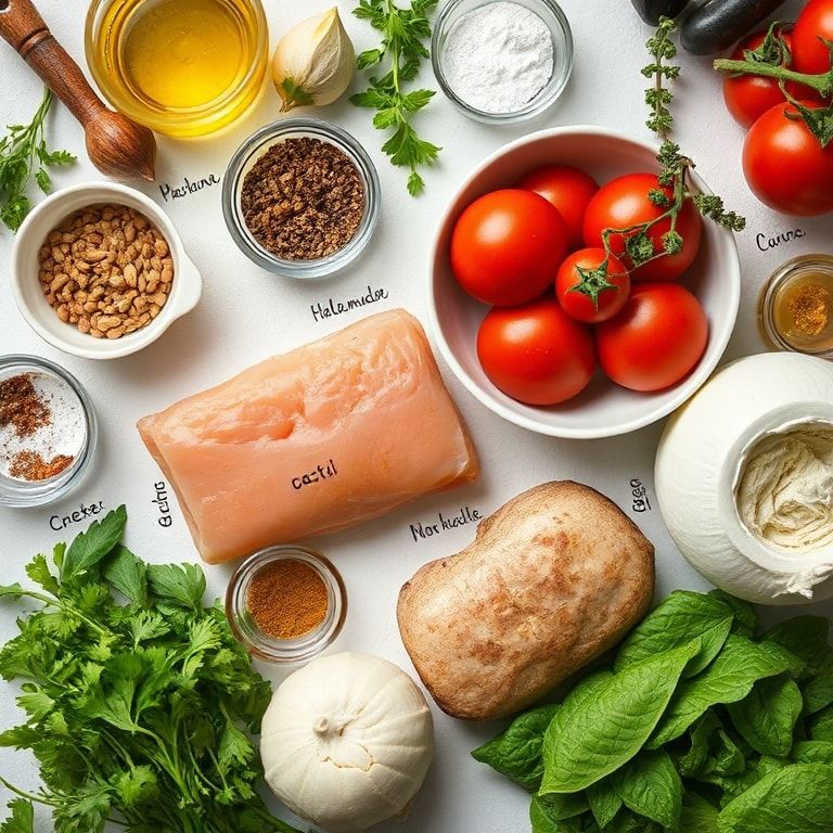 Ingredients for Easy Roasted Tomato Butter Recipe for Snack Boards – Quick & Delicious