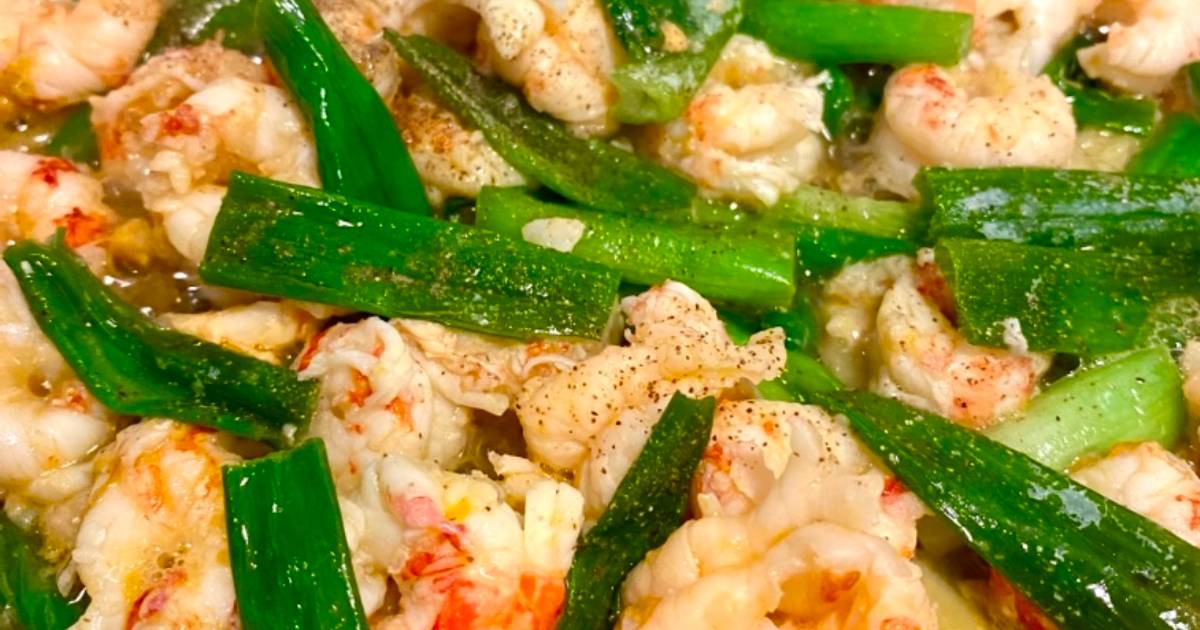Tôm Hùm Đất Xào Muối Tiêu