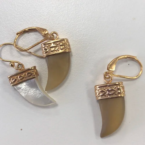 Моно серьга Джайпур mini HORN