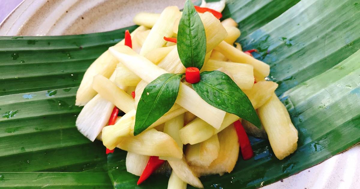 Bạc hà (dọc mùng) muối chua