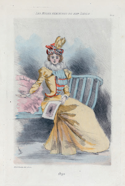 1890 Womens fashion in nineteenth century Paris 1902