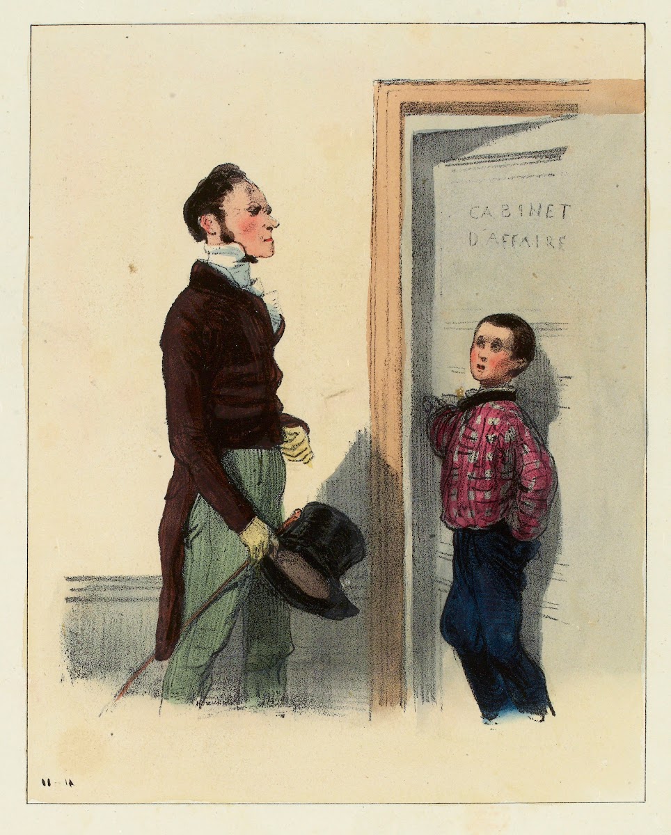 Pape te voilà ton homme de paille 1838 1840