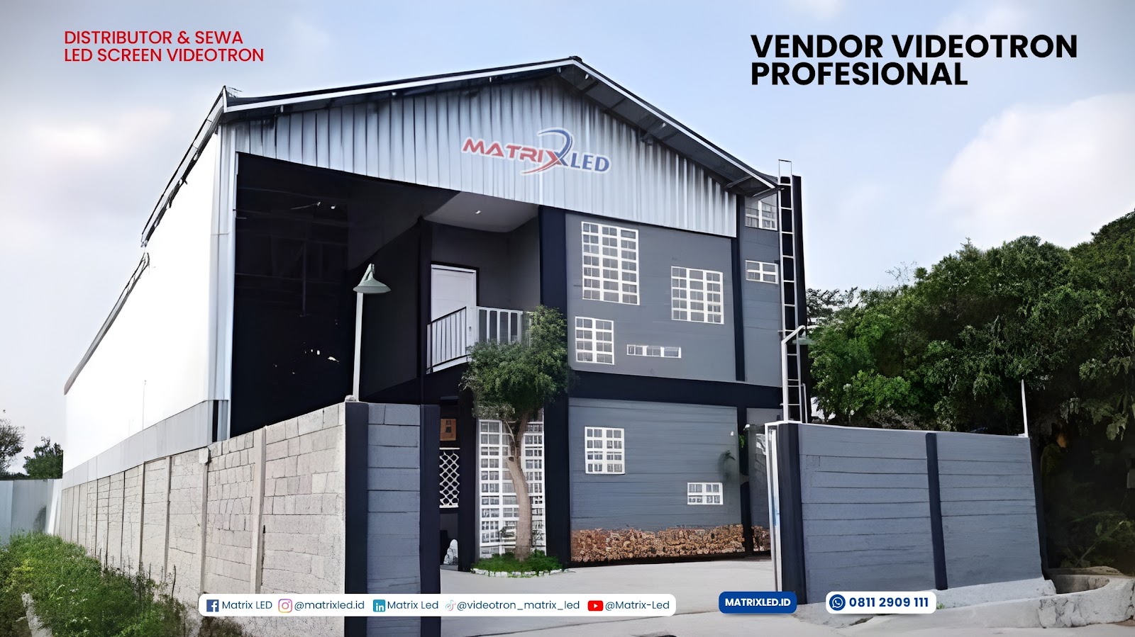 Distributor dan rental Videotron Terpercaya bersama MatrixLED dengan Tim Profesional dan berpengalaman lebih dari 10 Tahun.