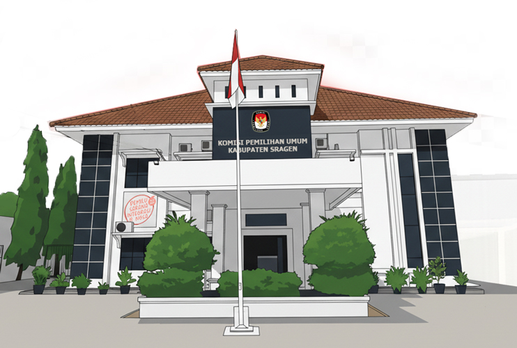 Gedung KPU Sragen