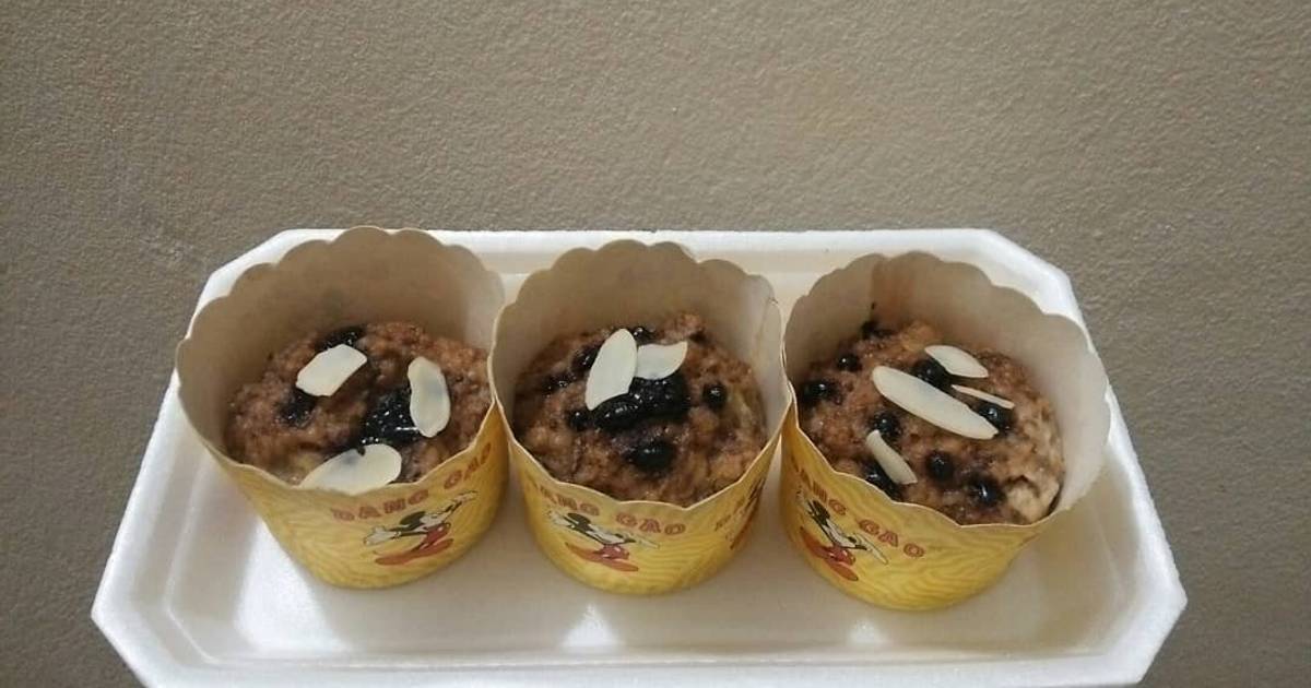 Bánh healthy :Chuối yến mạch hạt chia