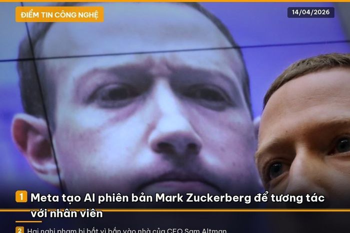 Tin công nghệ 14-4: Meta tạo ra phiên bản AI của Mark Zuckerberg để tương tác với nhân viên - Báo Pháp Luật TP.HCM