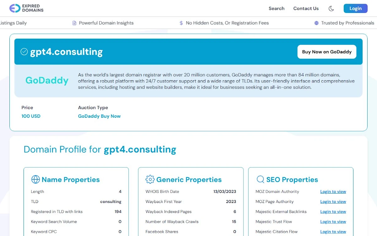 Captura de GPT-4 Consulting