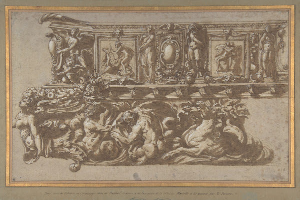 Design for a Festival Float or Barge ca 153040