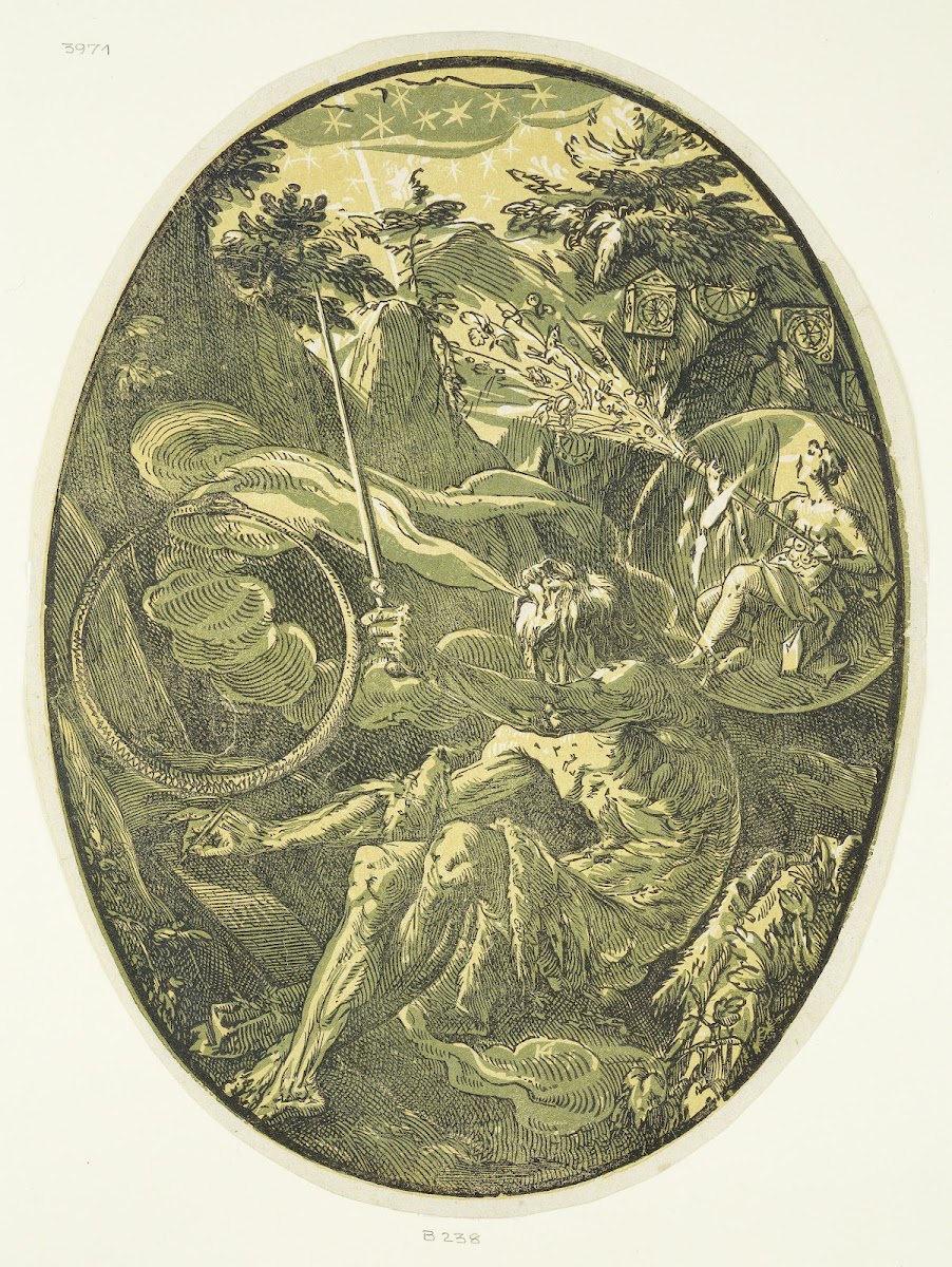 Demogorgon in the Cave of Eternity ca 1588  1590