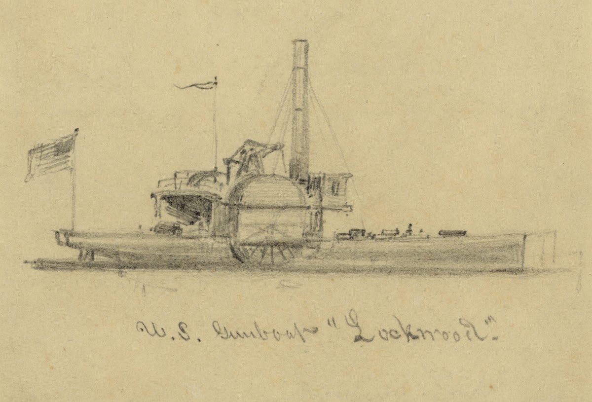 US Gunboat Lockwood 1860 1865