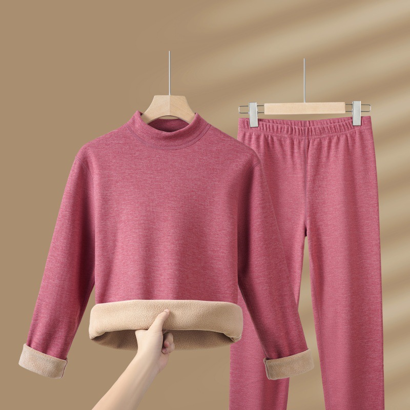 Thermal Underwear Set, insulated, with stand-up collar