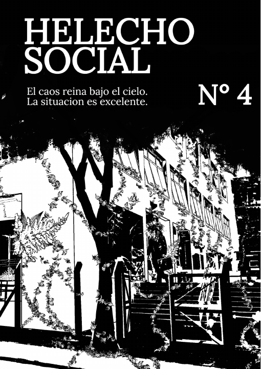 Tapa de Helecho Social 04: El caos reina bajo el cielo. La situación es excelente.