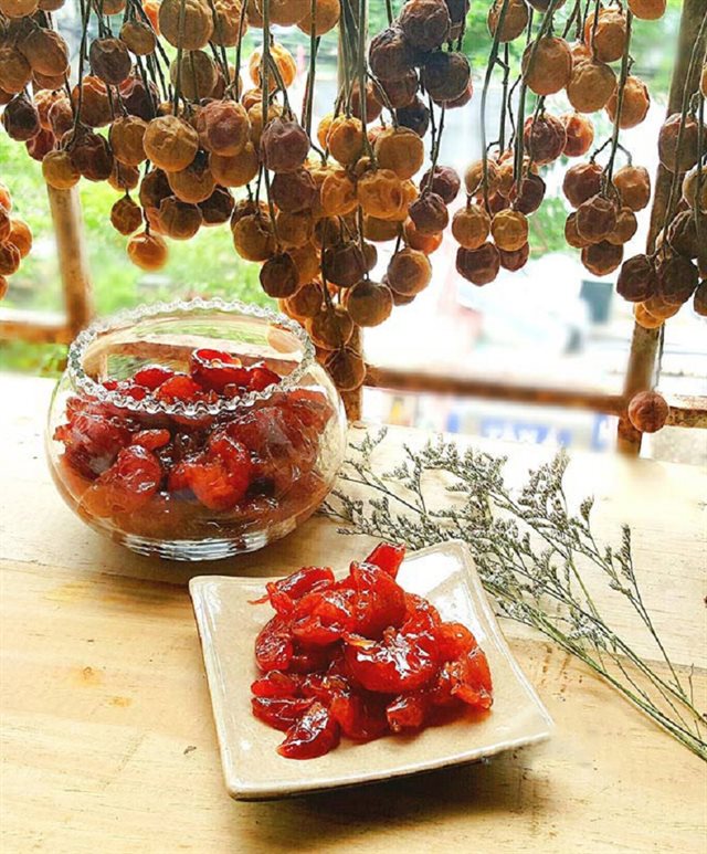 Mứt Hồng Bì Dẻo Thơm