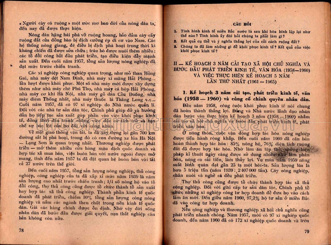 Lịch sử lớp 9 phổ thông (1985) - Trang 40
