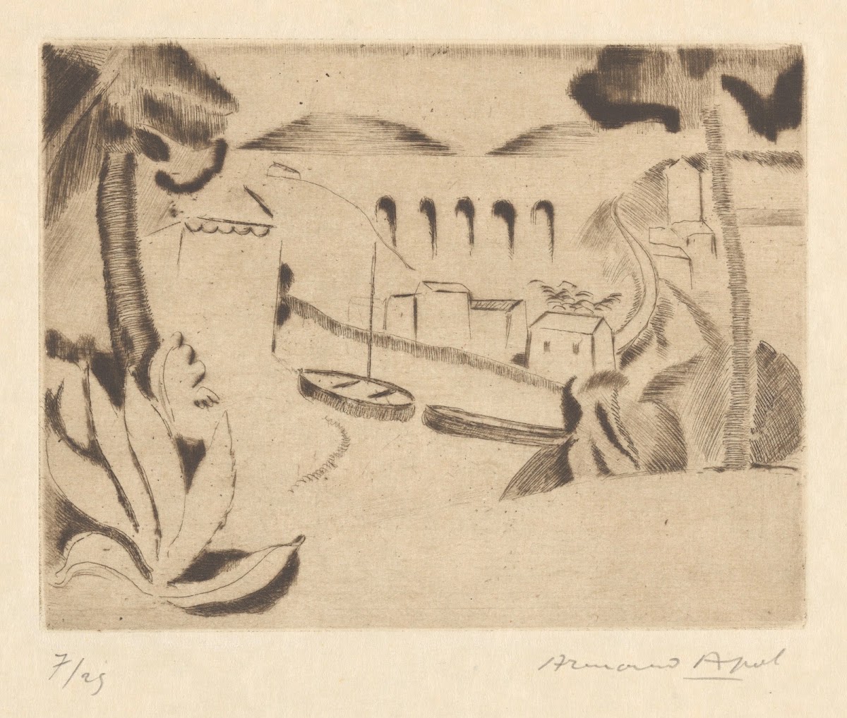 Vence Le viaduc 1929