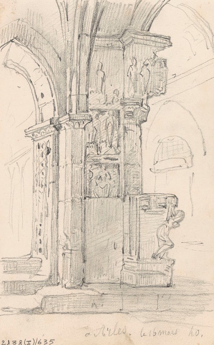 Interior of a Church in Arles 1840