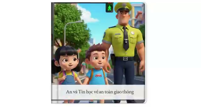 Truyện tranh An và Tin học an toàn giao thông - khac