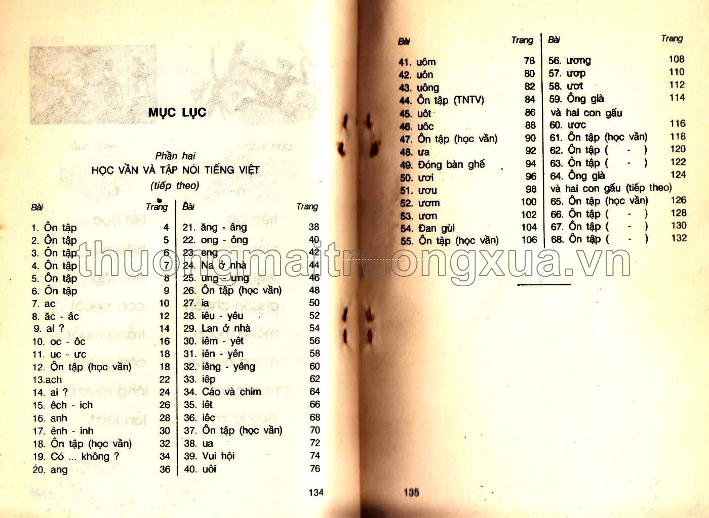 Tiếng Việt 2 (tập 1 - 1990) - Trang 58