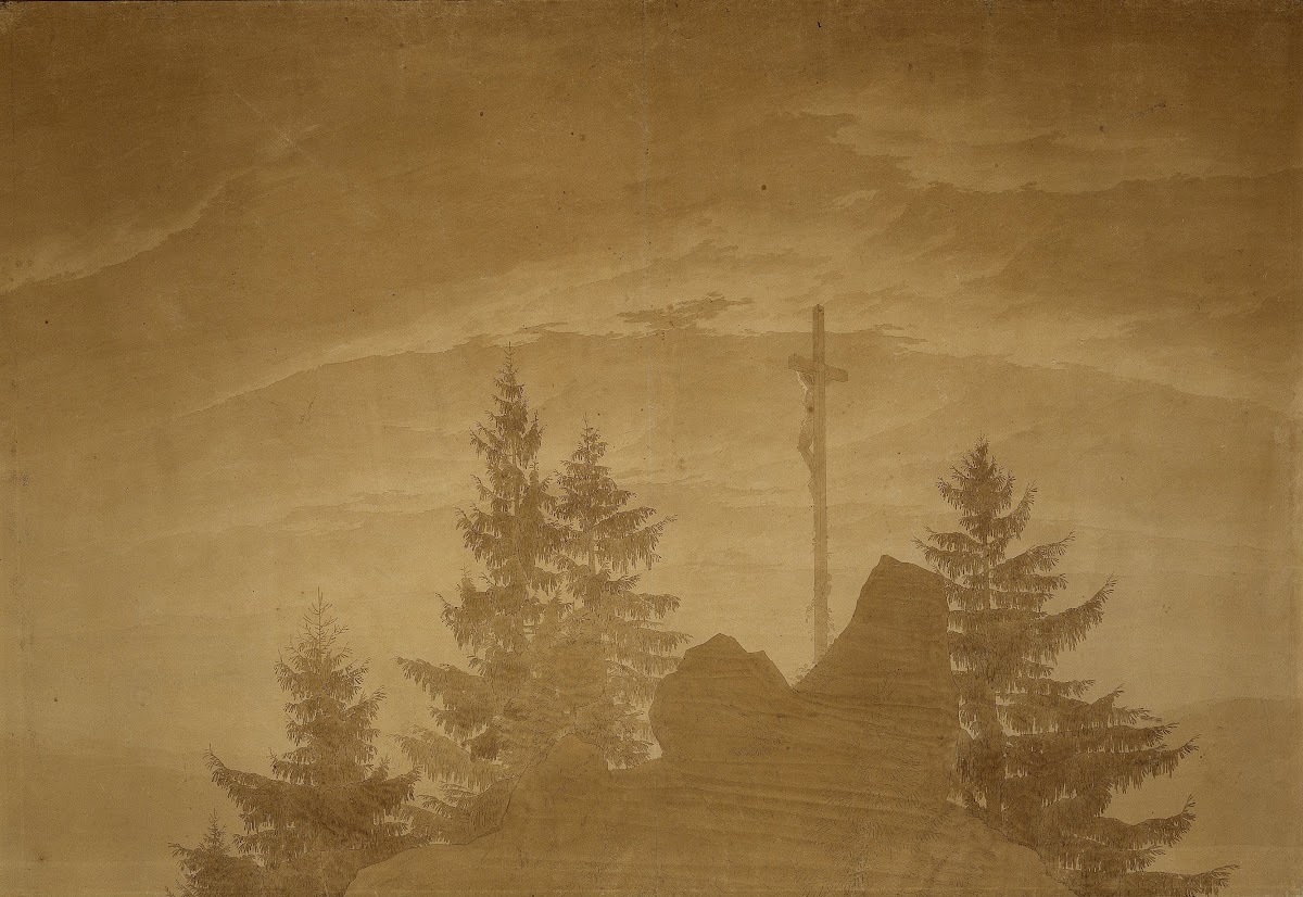 Cross in the Mountains circa 1805 1807
