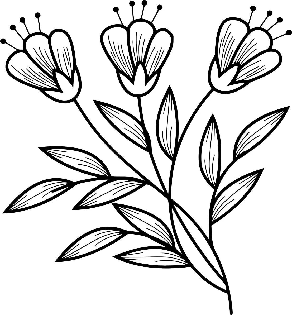 farmhouse christmas SVG design of Wildflower path228 for Cricut and Glowforge crafts.