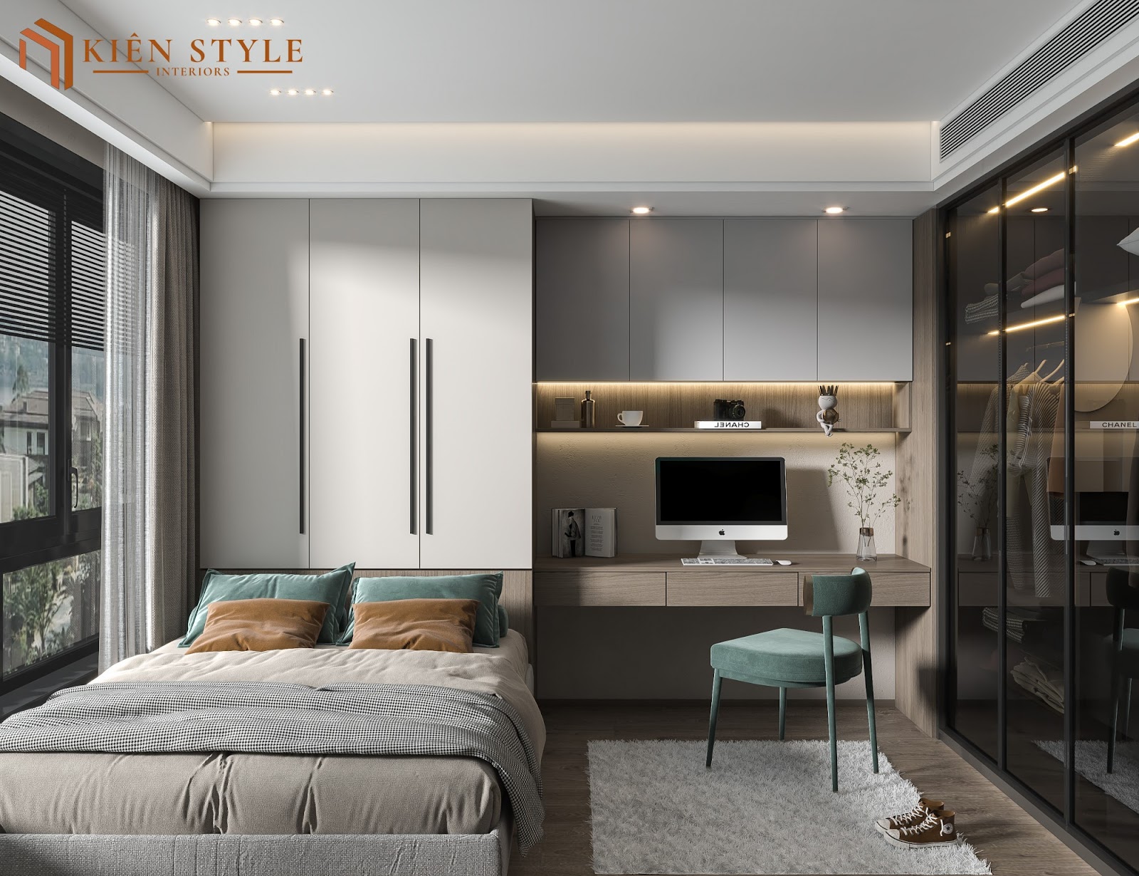 Mẫu phòng ngủ hiện đại mới nhất 2024