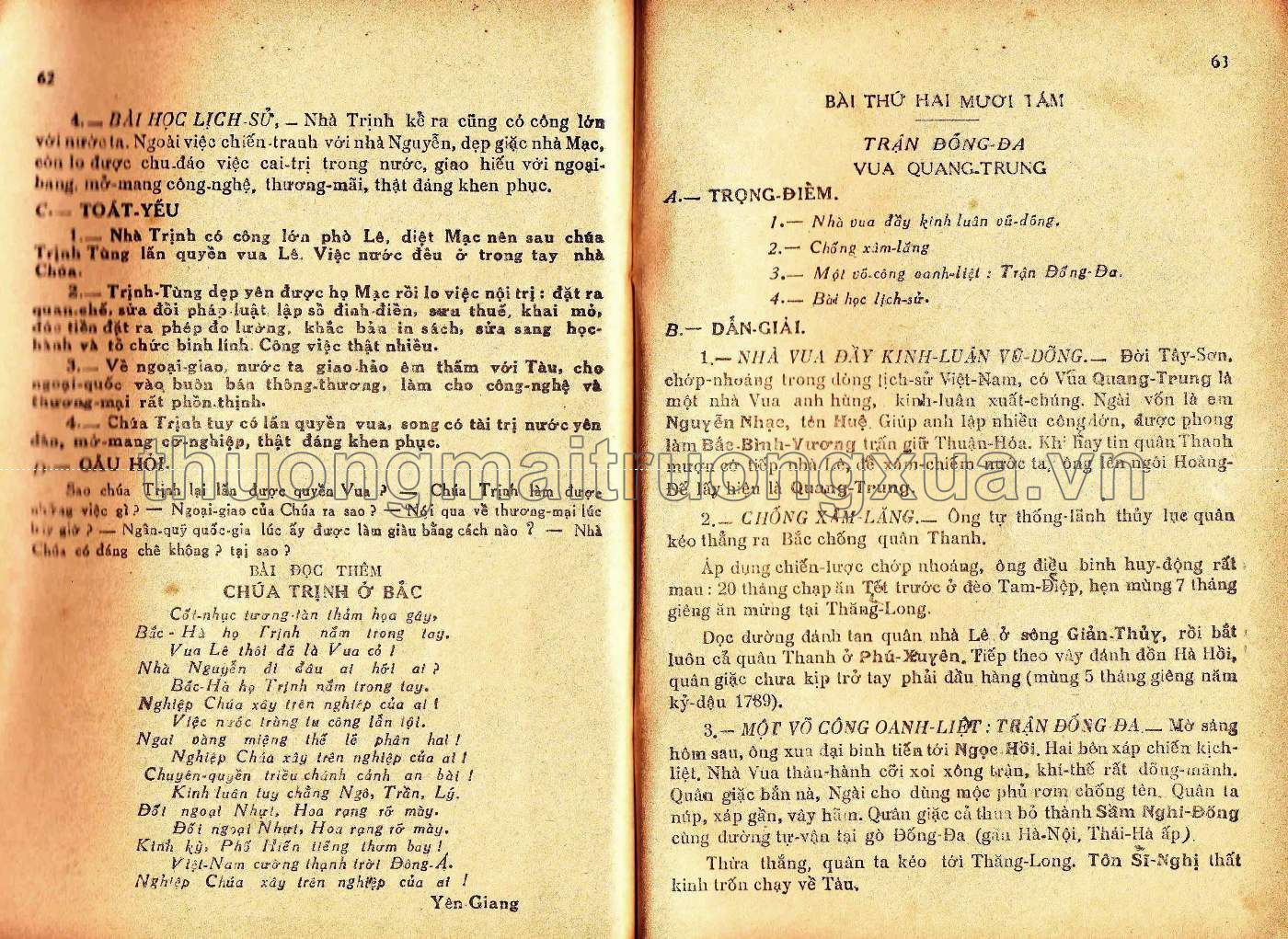 Việt sử lớp 3 (1952) - Trang 97