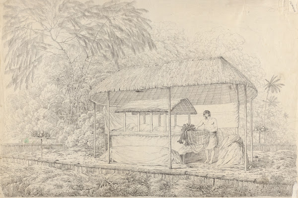 Waheiadooa Chief of Oheitepha Lying in State 1789