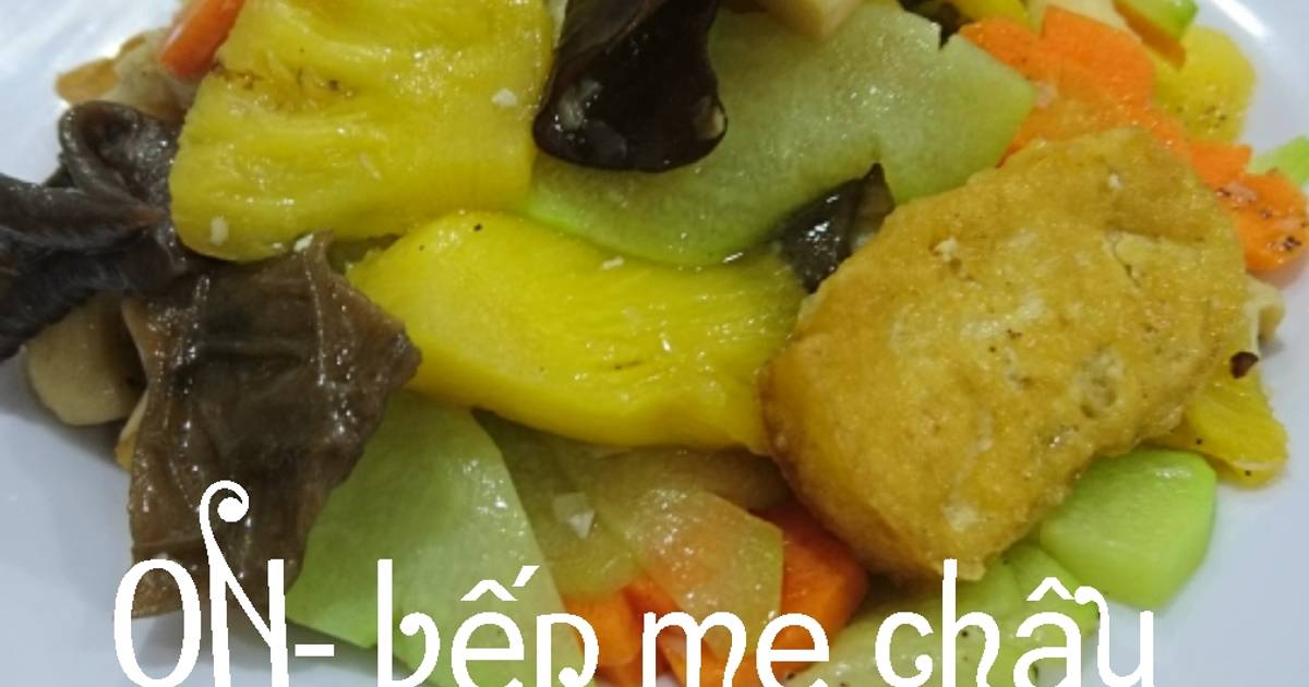 Xào chay thập cẩm