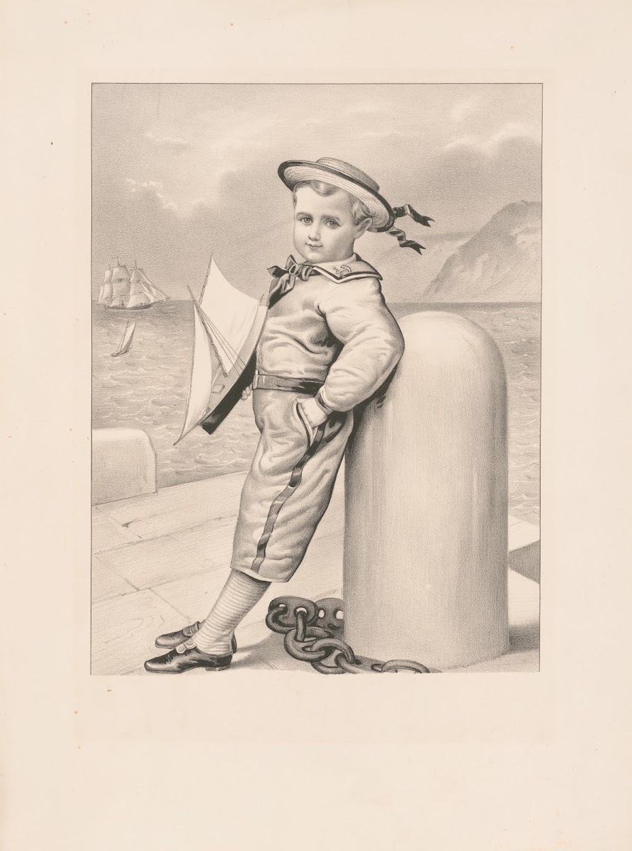The little yachtsman 1875