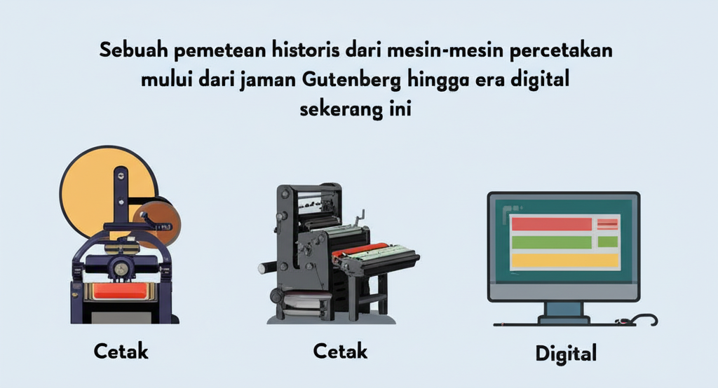 Dunia Perkembangan Percetakan dari Tahun ke Tahun