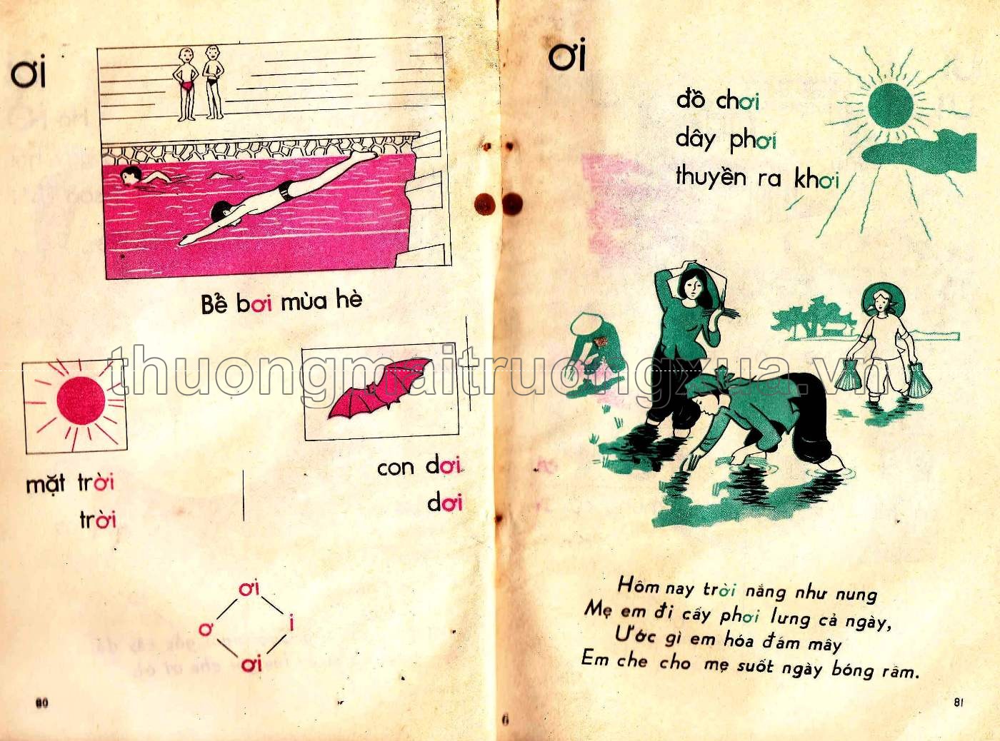Học vần lớp 1, tập 1 (1981) - Trang 39
