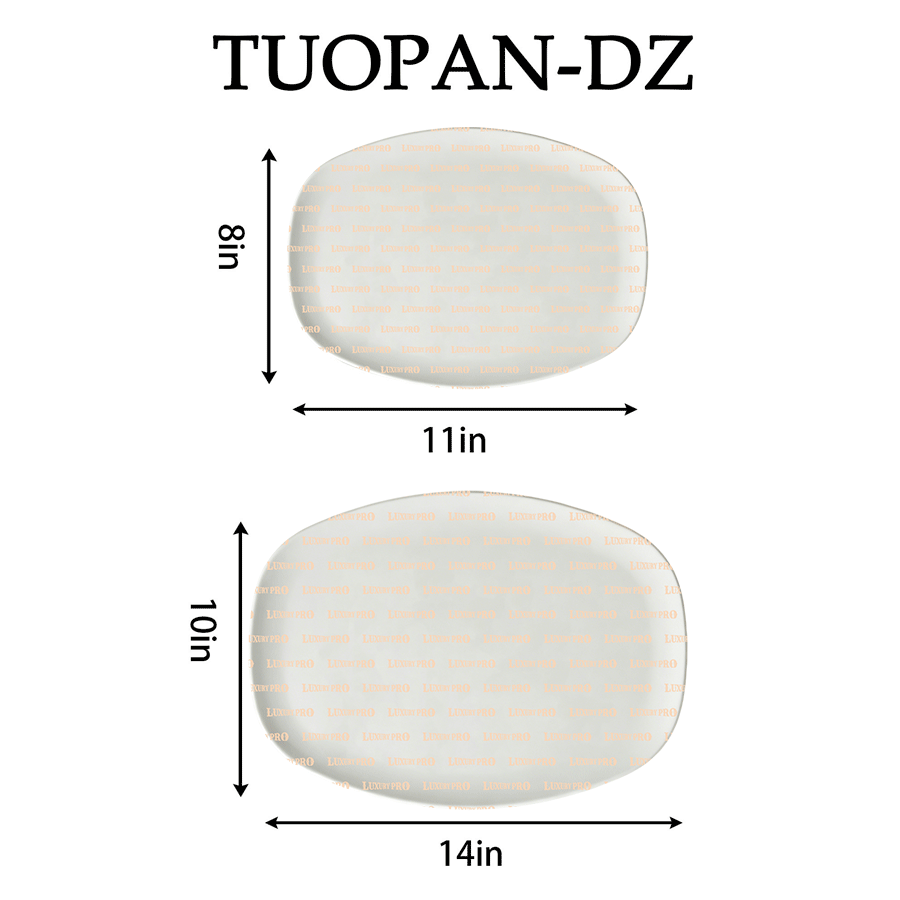 Oval Tray With Base