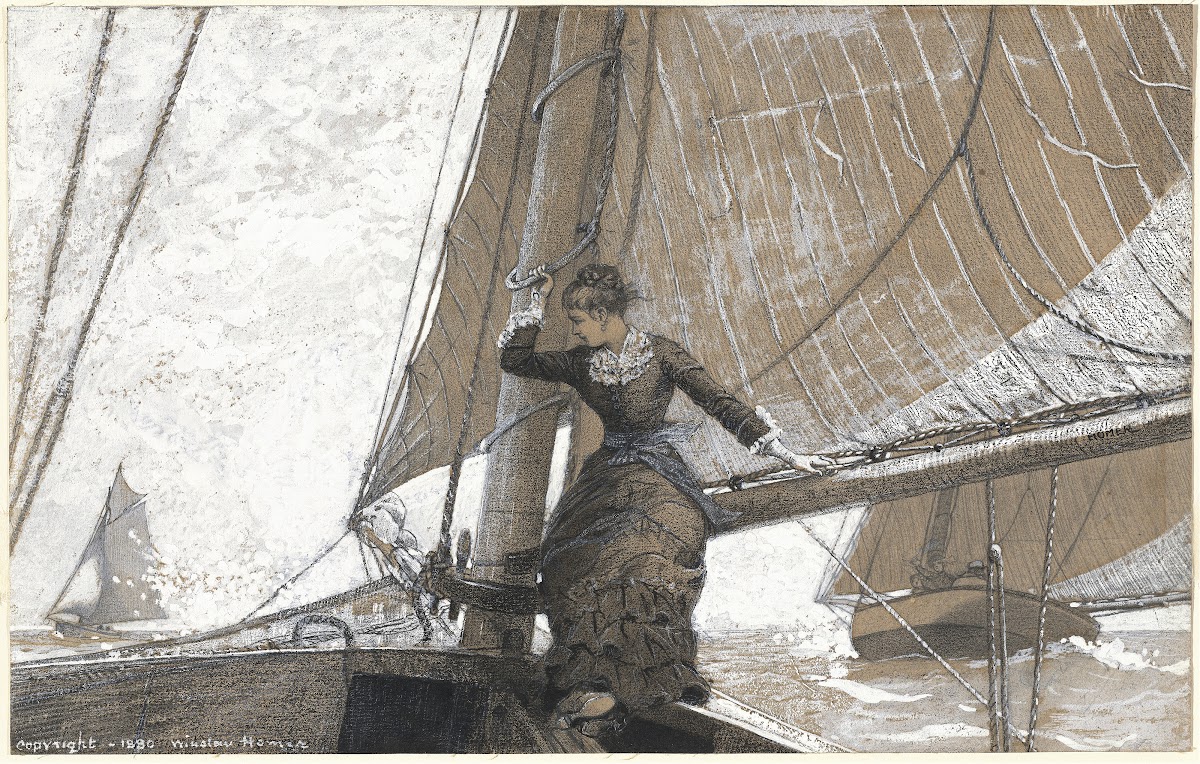 Yachting Girl 1880
