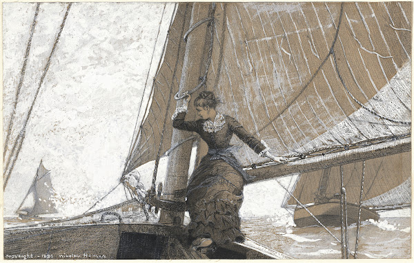 Yachting Girl 1880