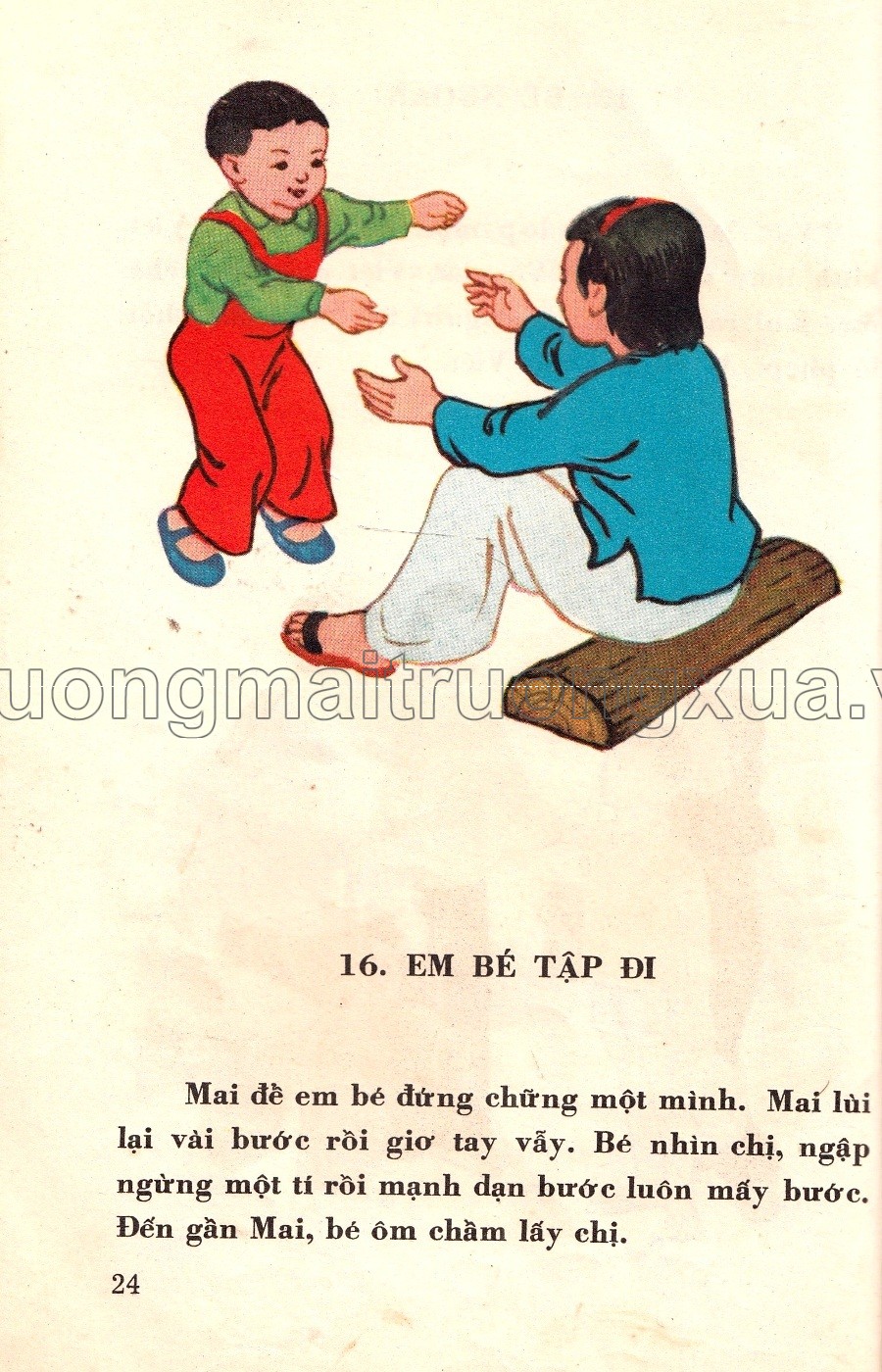 Tập đọc lớp 1 phổ thông (1973) - Trang 19