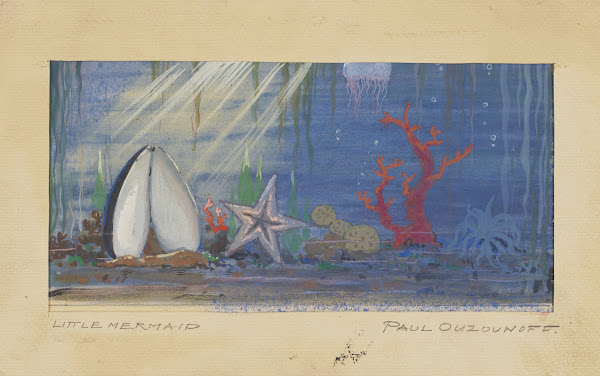 Dance Program for Young Folks Sketch no 1 Undersea Background 1934 1943