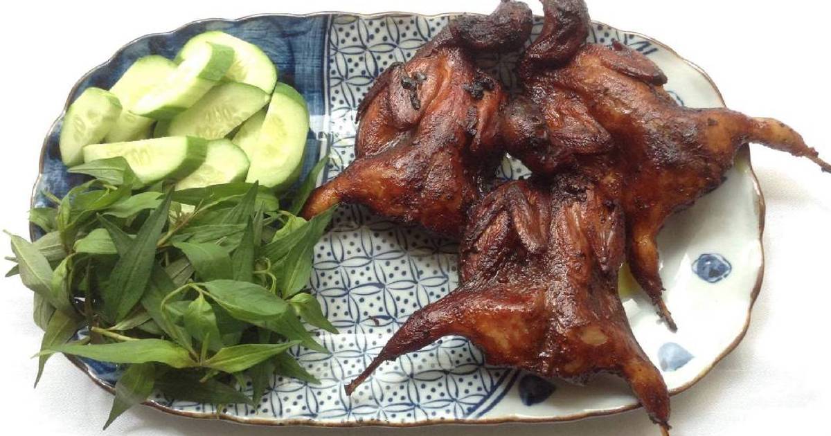 Chim cút nướng mật ong