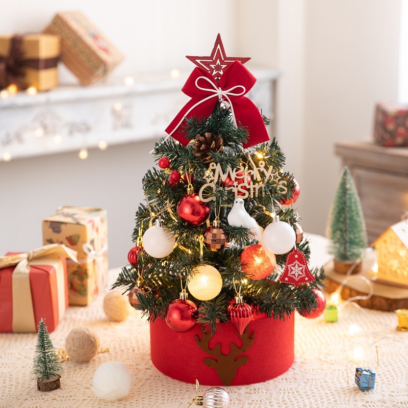 Mini Christmas Tree Set with Lighting
